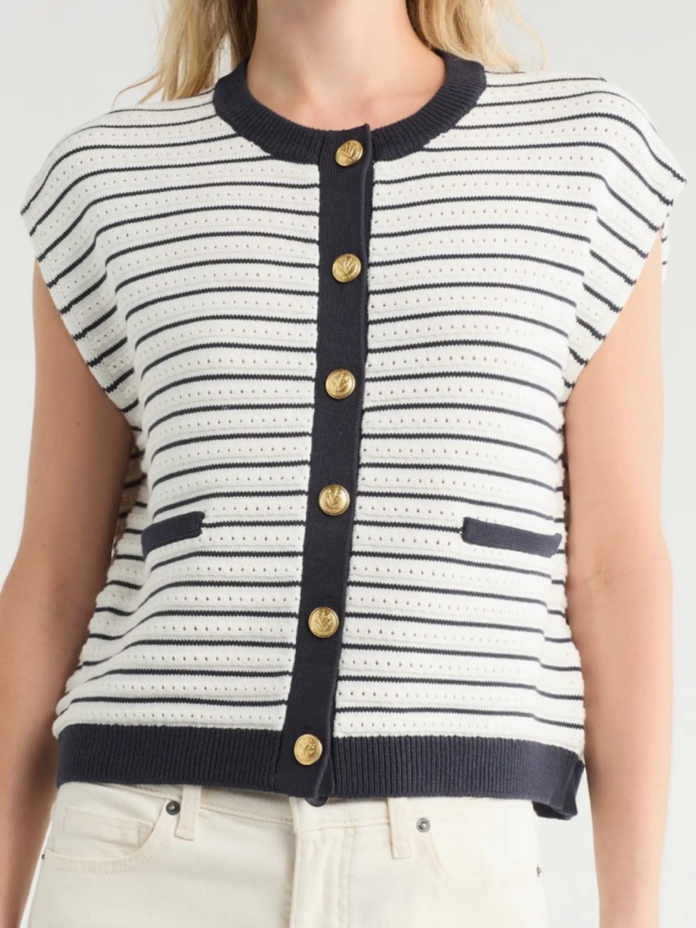 Rag & Bone Evelyn Stripe Vest